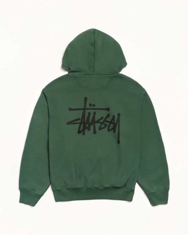 BASIC STÜSSY HOODIE PIGMENT DYED - Image 2