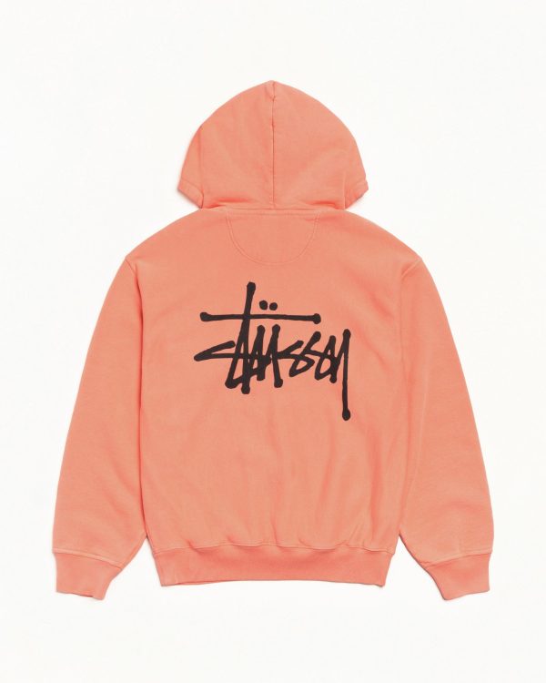 BASIC STÜSSY HOODIE PIGMENT DYED - Image 2