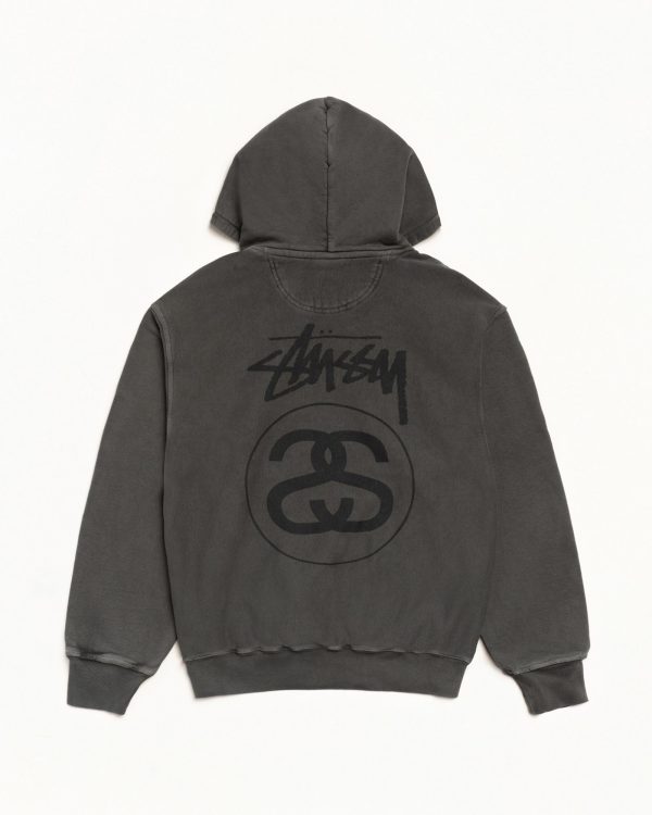STOCK LINK HOODIE PIGMENT DYED - Image 2