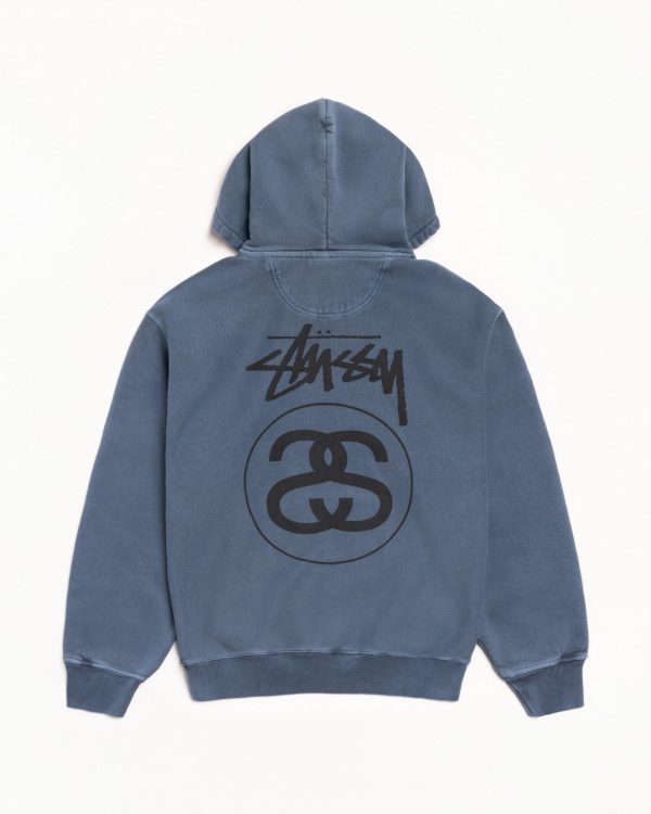 STOCK LINK HOODIE PIGMENT DYED - Image 2