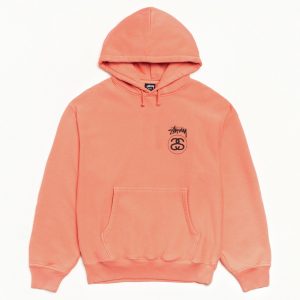 STOCK LINK HOODIE PIGMENT DYED