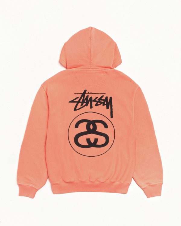 STOCK LINK HOODIE PIGMENT DYED - Image 2