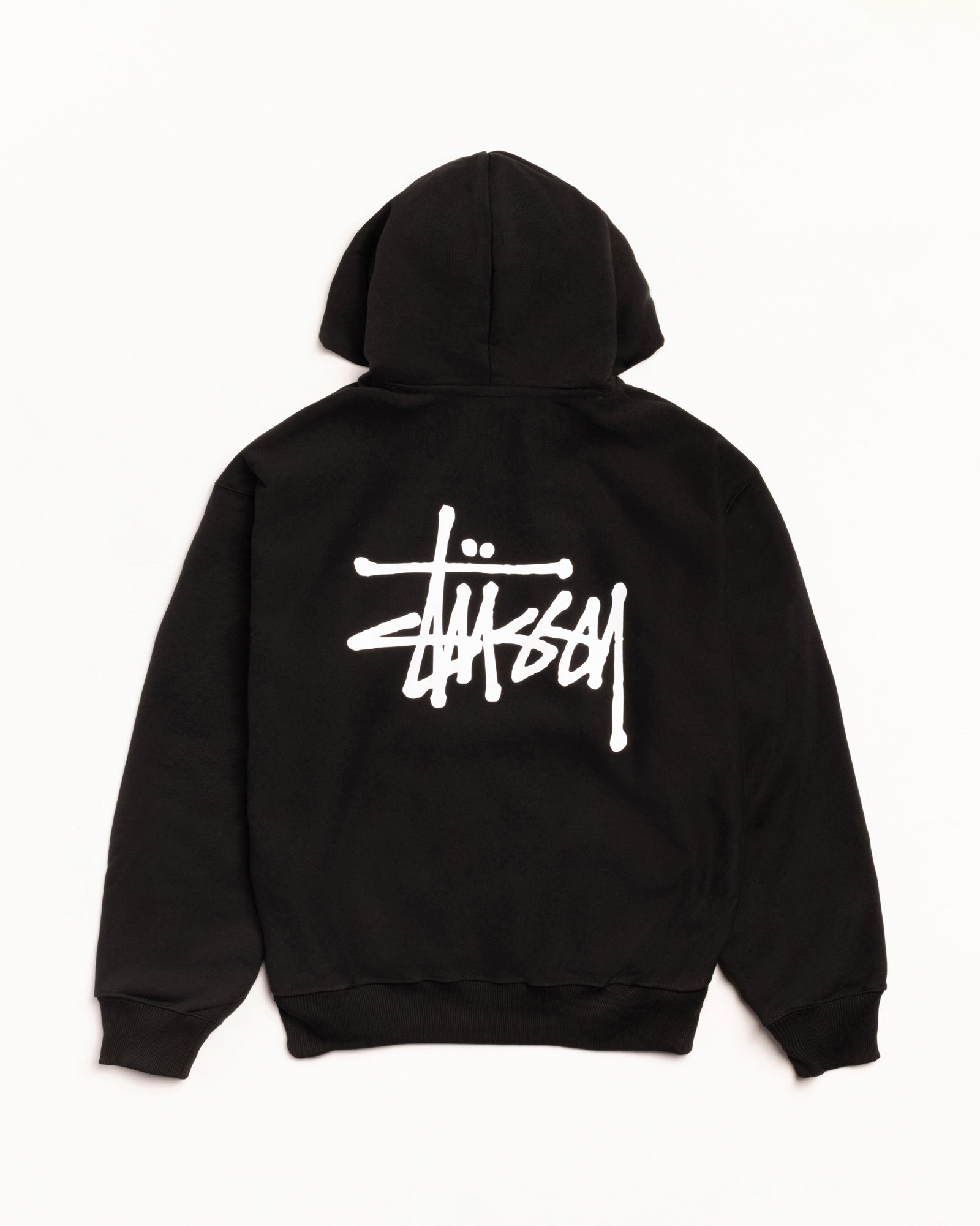 BASIC STÜSSY ZIP HOODIE - Image 2