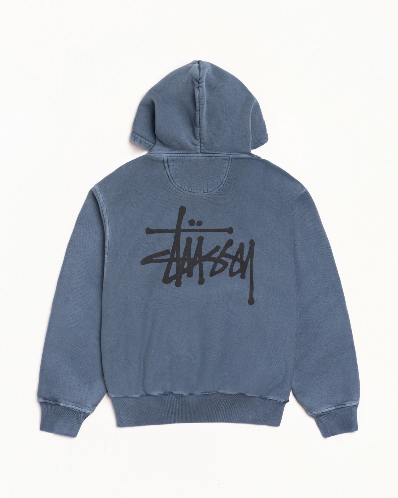 BASIC STÜSSY ZIP HOODIE PIGMENT DYED - Image 2