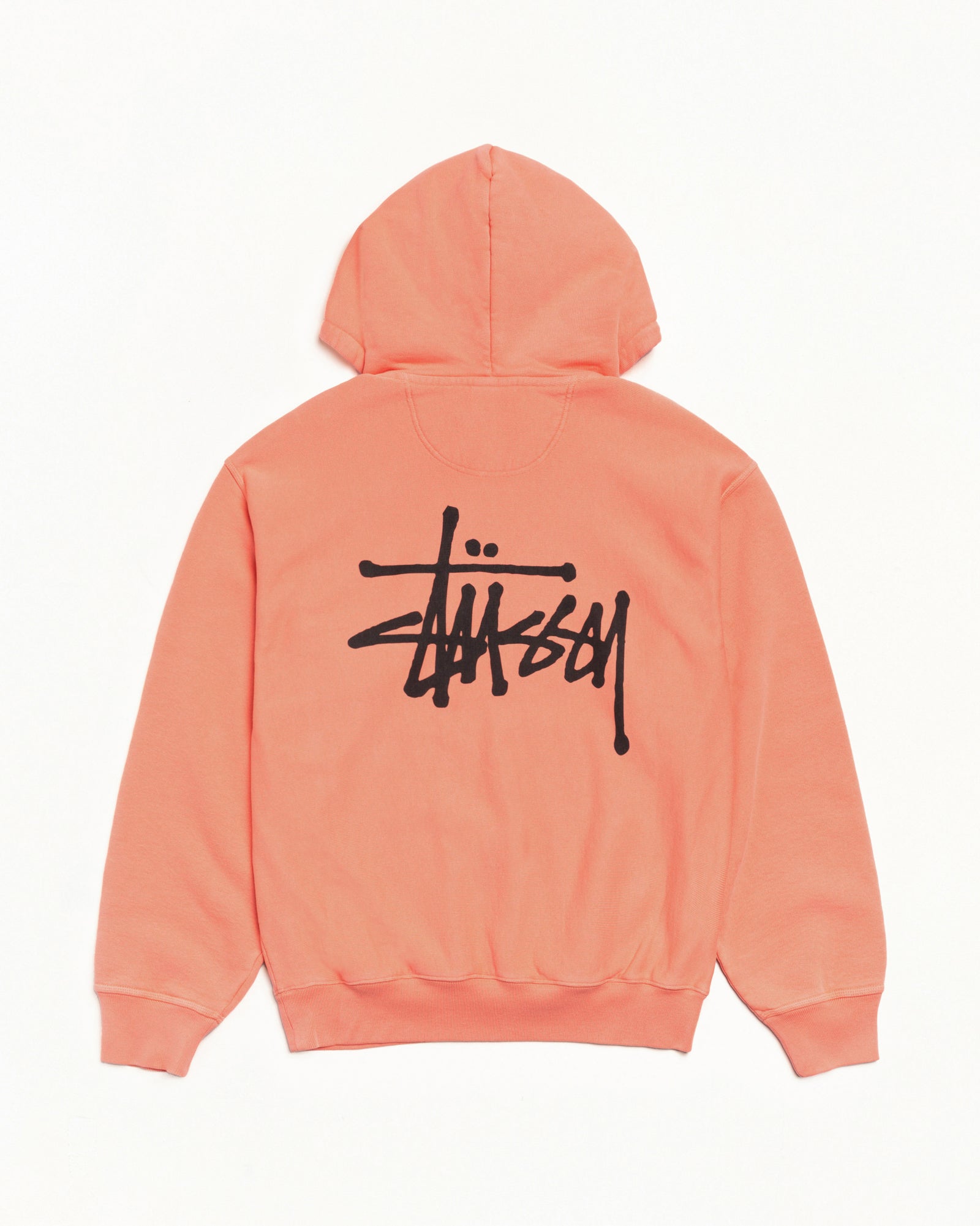 BASIC STÜSSY ZIP HOODIE PIGMENT DYED - Image 2