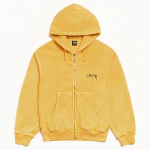 MODERN AGE ZIP HOODIE PIGMENT DYED