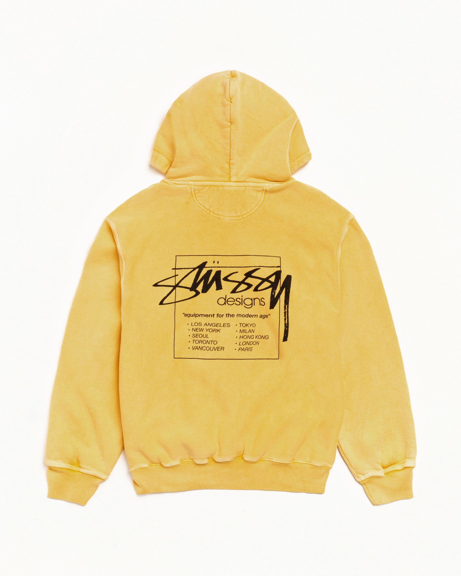 MODERN AGE ZIP HOODIE PIGMENT DYED - Image 2