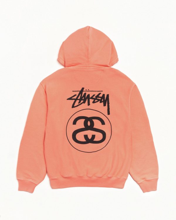 STOCK LINK ZIP HOODIE PIGMENT DYED - Image 2