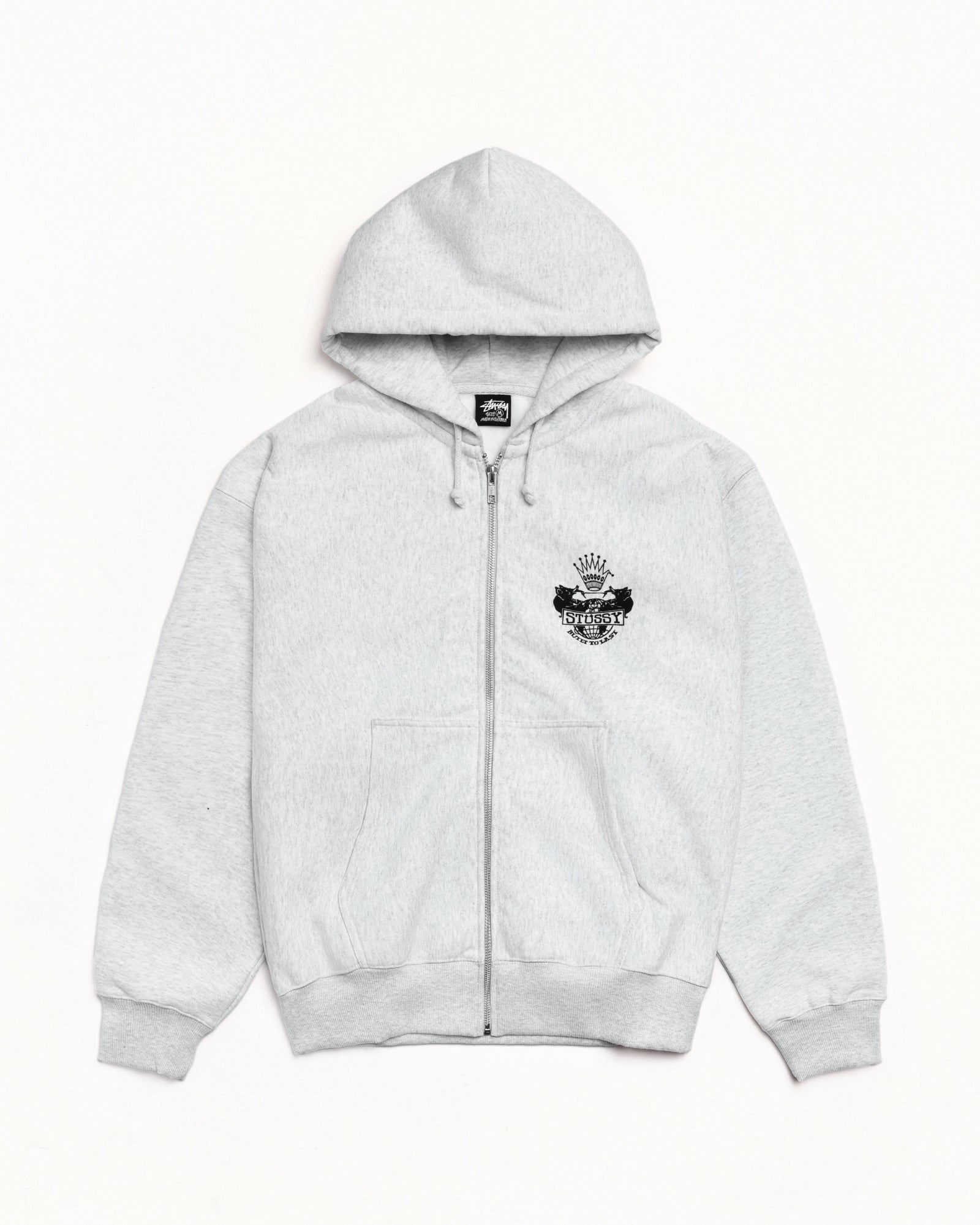 BUILT TO LAST ZIP HOODIE