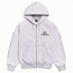 STÜSSY INTERNATIONAL ZIP HOODIE