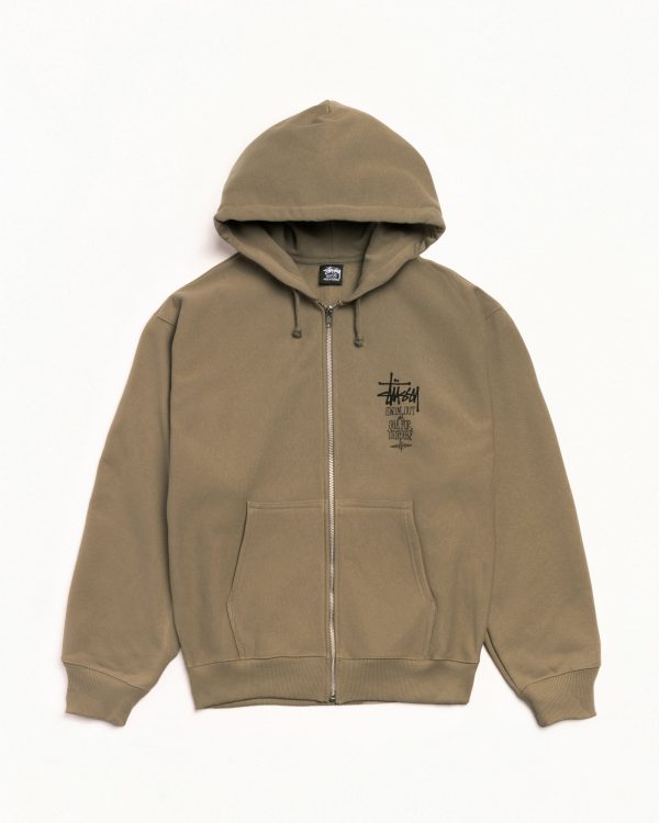 SWIM OUT ZIP HOODIE